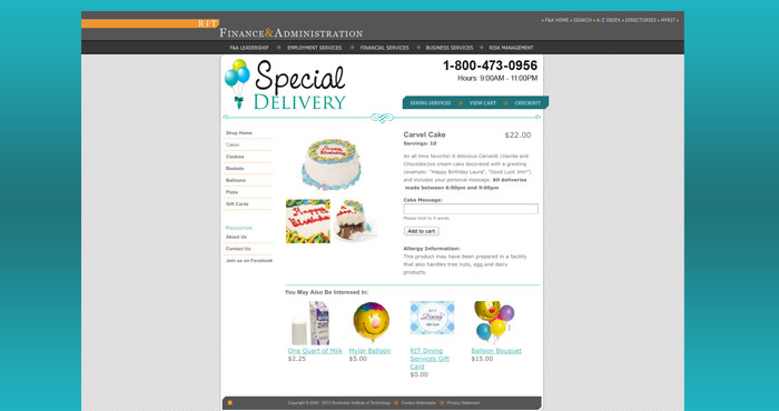 RIT Special Delivery